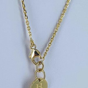 FLEUR POLYNÉSIENNE   Collier perle de Tahiti incrustée d'un diamant